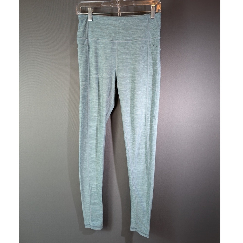 Victoria's Secret Sz 8 Heathered Sage Leggings Athleisure Comfort Yoga Workout